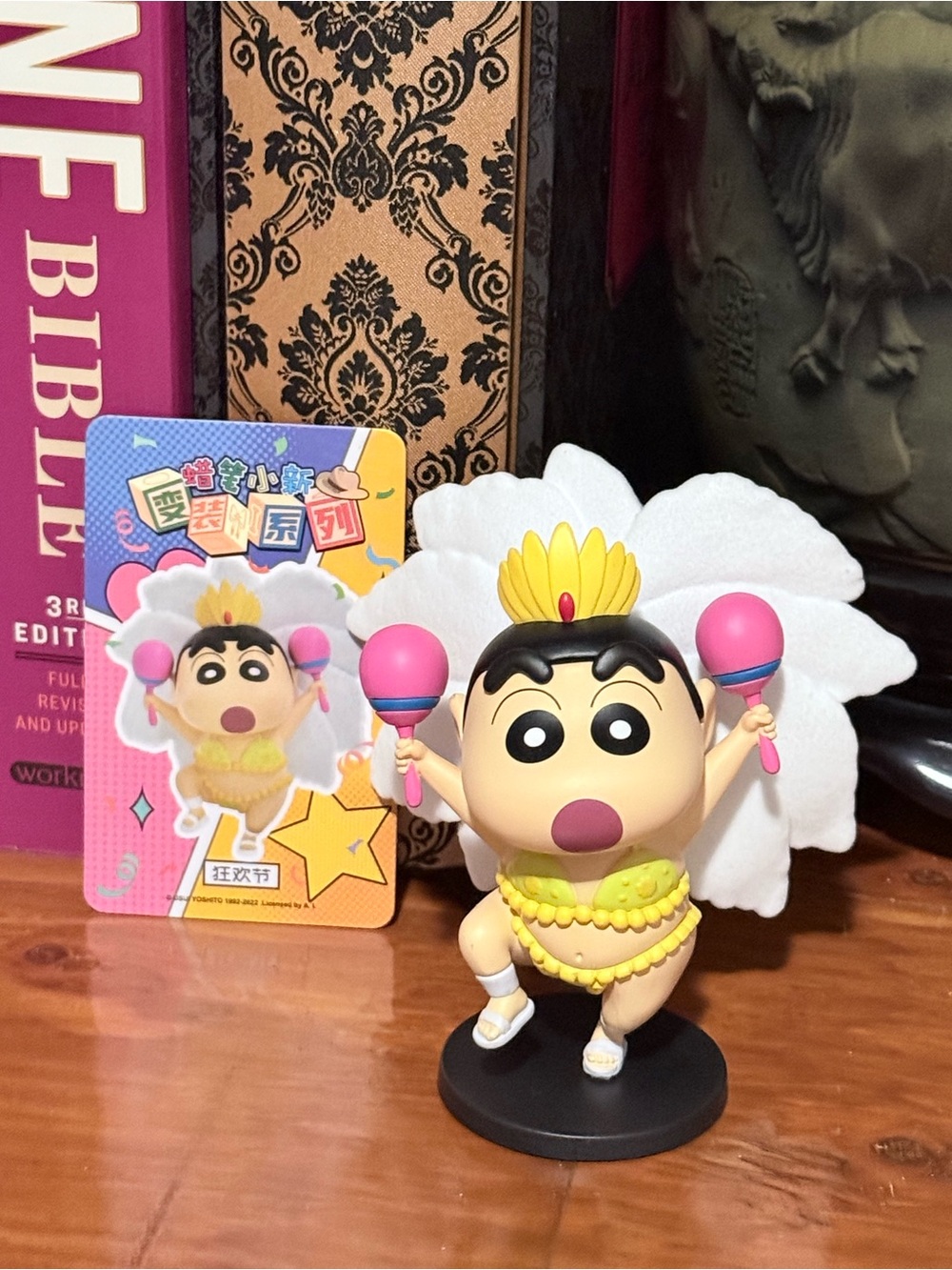Crayon Shin-chan Carnival Samba Dancer Figure – 52TOYS Cosplay Series